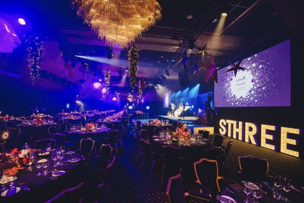 LICHTLETTERS OP TER PROMOTIE OP EEN EVENT